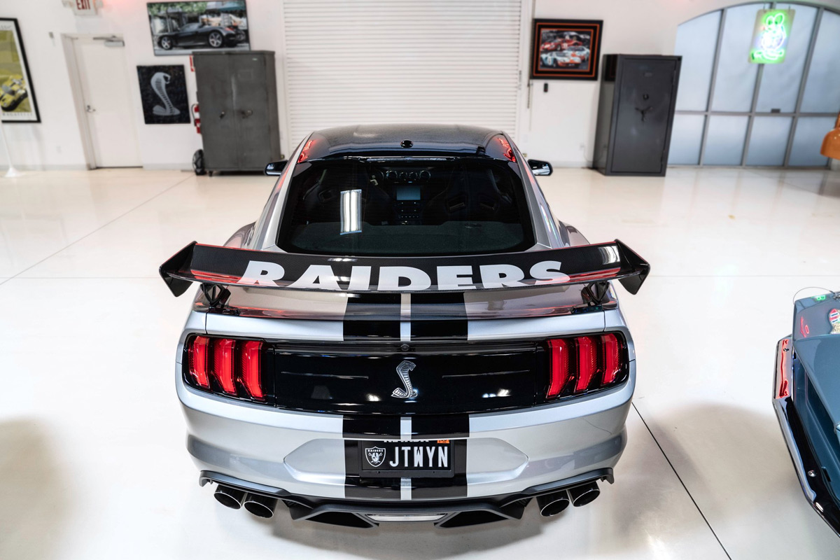 Jon Gruden receives 2020 Ford Mustang Shelby GT500