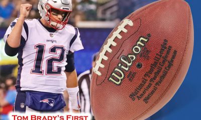 Tom Brady football auction